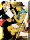 1943 A Scout is Friendly.jpg (41202 bytes)